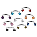 Stainless Steel Nose Ring Hoop Cartilage Hoop Septum Piercing Nose Rings Hoop Nose Ring Surgical Steel 20g Gauge Body Piercings