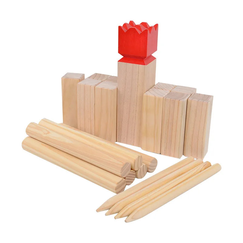 Professional Production Wooden for Ball Outdoor Sports Game Throwing King Home Yard Lawn Game Made China