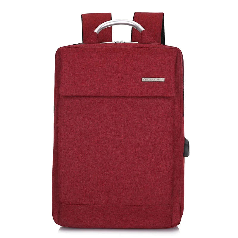 Factory Direct Fashion Portable Trendy Outdoor Computer Waterproof External Frame Backpack with Zipper Closure Large Capacity