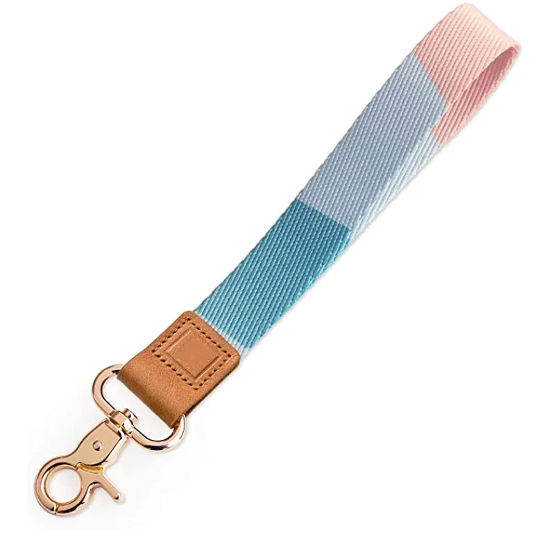 Good Quality Wrist Lanyards Key Chain Holder Wristlet Lanyard Keychain for Women