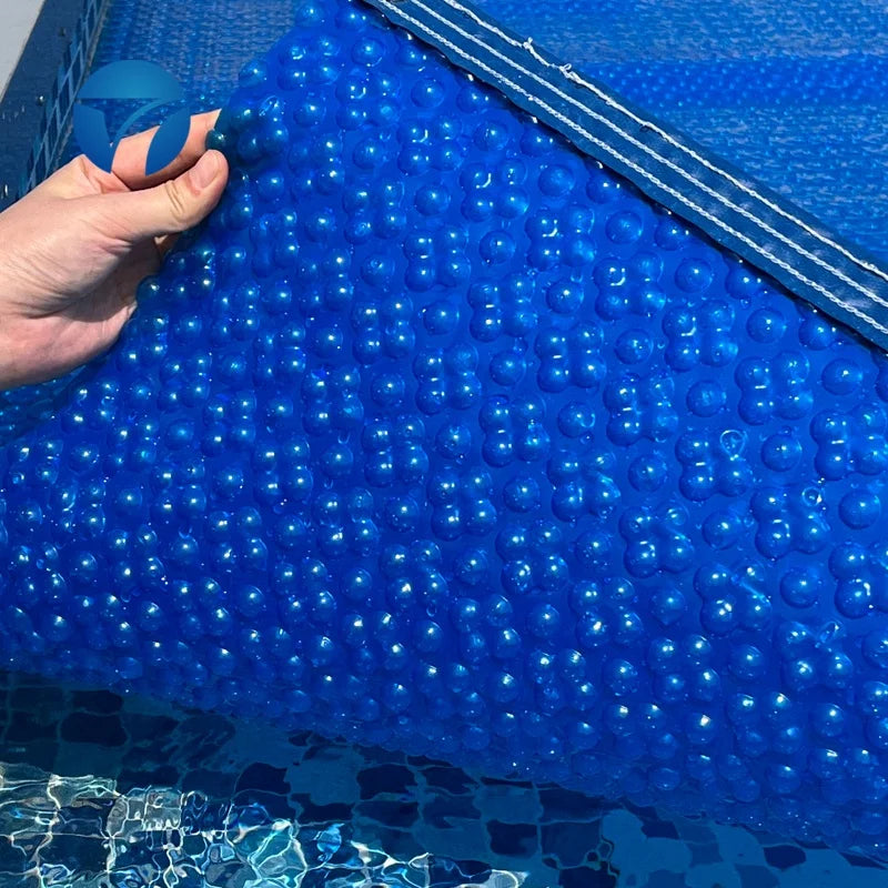 Rectangular and Round 120um 180um 300um 400um Solar Pool Cover PE Swimming Pool Solar Cover for Above Ground Pool