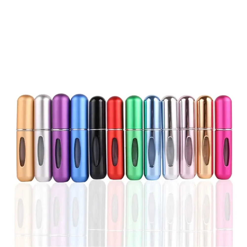 5ML Refillable Portable Travel Mini Spray Refillable Convenient Empty Atomizer Perfume Bottles Cosmetic Containers for Traveler