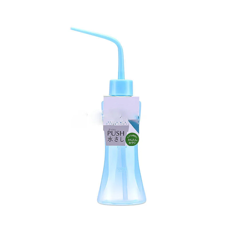 Sharp Pointed Curved Spout Squeeze Pot for Household Indoor Plant Watering Kettle