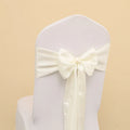 JIUYI  Tie Rope Chair Back Flower Bow Chair Back Decoration Wedding Banquet Hotel Ribbon Wedding Decoration Tie Belt Chair Cover