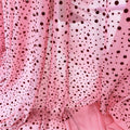 F007 Fashion Style Bling Rhinestone Elastic  Fabric Crystal Stretchable Rhinestone Chiffon Mesh