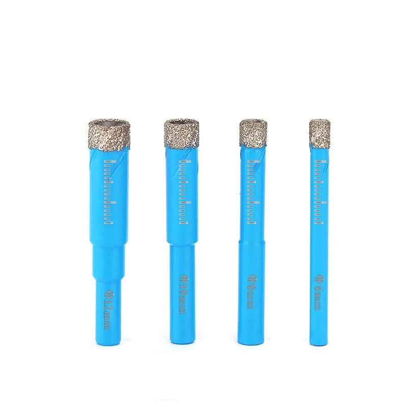 Brazed Diamond Hole Drilling Marble Hole Opener Dry Drilling Bit for Granite Stone Vitrified Brick Full Ceramic Tile