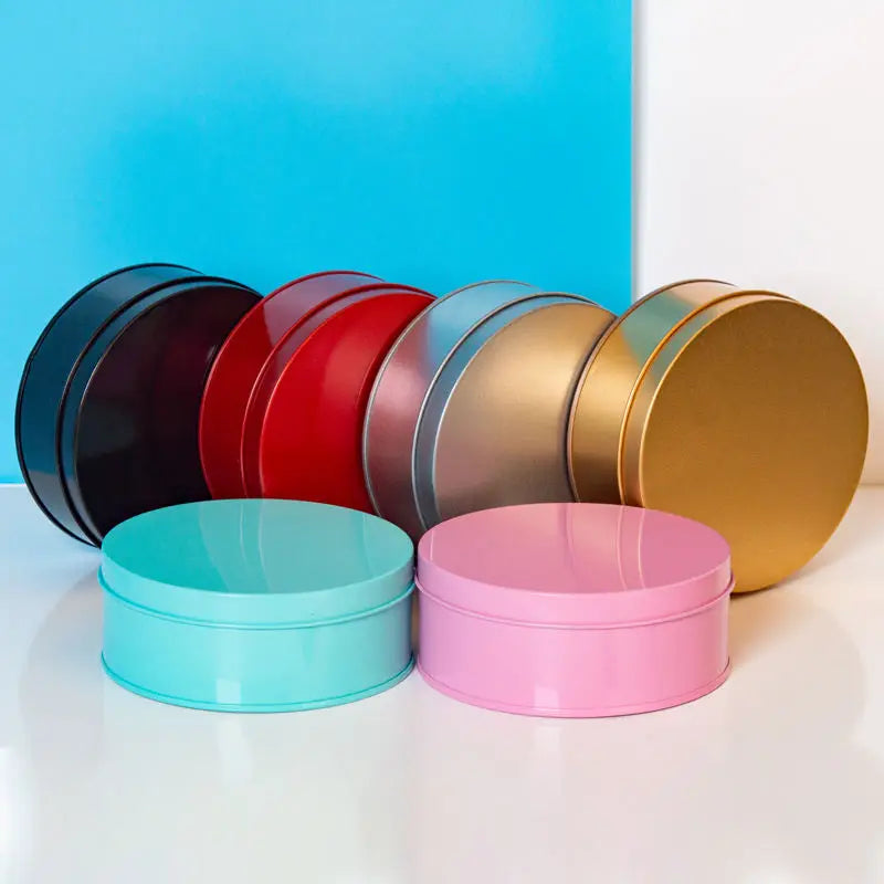 High Quality Custom Logo Printed Metal Tin Box Classical Style OEM Size for Chewing Gum Bread Packaging Quality Food Pack