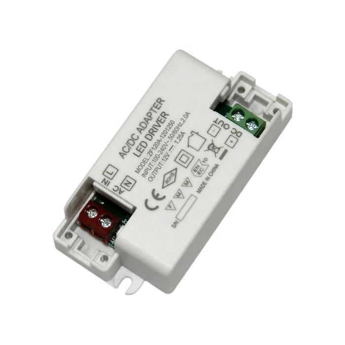 Constant Voltage DC 12V LED Driver 18W-50W Input 100-240V Output 12V Single Output IP20 76x38x23mm