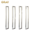 ORAY Glass Door Pull Handle 80cm Stainless Steel Glass Door Handle Modern Long Pull Door Handle for Front Door Hotel Hall