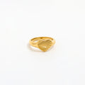 Joolim High End 18K Gold Plated Heart Radiance Rings for Women Finger Ring Fashion Jewelry for Women