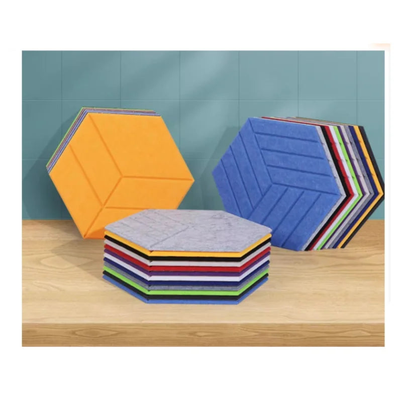 Customizable Polyester Fiber Panels Fireproof B Grade Sound Absorption School/Residence/Mall