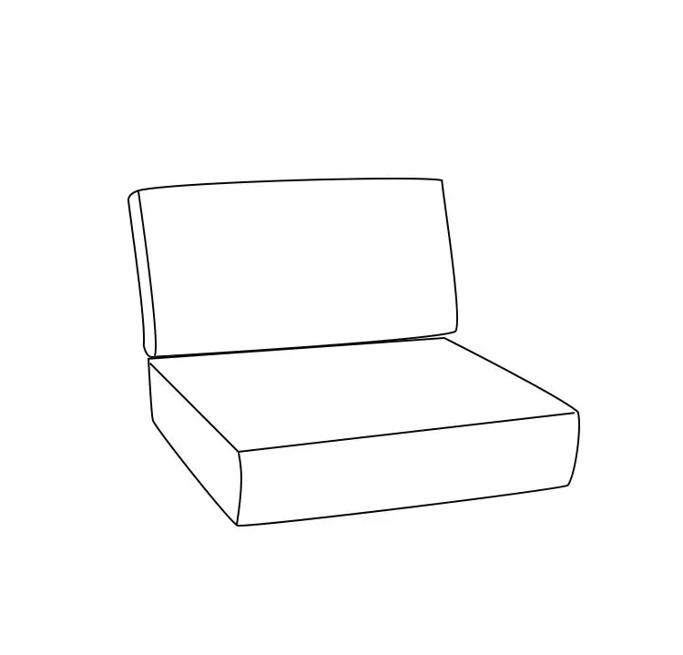 Waterproof  Outdoor Pallet Seat Cushions Outdoors Picnic Chaise Lounge Garden Chair Seat Cushions Cover Solid Color Pillow