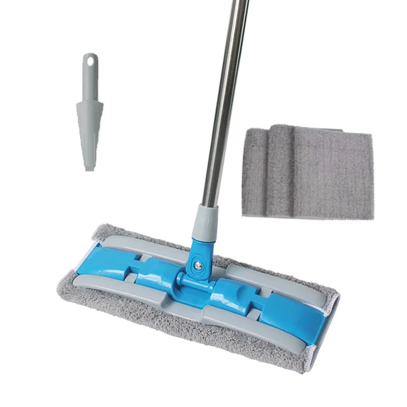 DOOSO Microfiber Magic Flat Mop Swifer Mop for Household Floor Cleaning