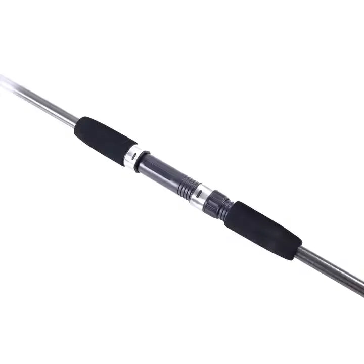 2 Section Carbon Eva Foam Fishing Rods(old) Fishing Reel Rod and Line Combo Baitcasting Grip Saltwater Rod Casting Fishing Pole