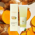 Tumeric Moisturizing Skin Care Face Wash Organic Turmeric Facial Wash Deep Cleansing Oil Control Turmeric Gel Cleanser