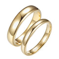 Wholesale Custom Fashion Jewelry Sterling Silver Couple Ring for Lovers 18K Gold Wedding Ring Set for Men Women