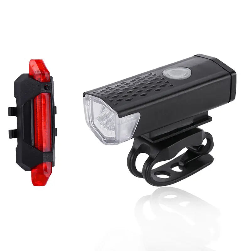 Bicycle Front Light Night Riding USB Rechargeable High Brightness Three Modes Mountain Bike Headlight 2255