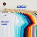 TITI Custom Printing Women Blank Men's T-shirts 100% Cotton Sport Tee Shirt Blouses Tops Unisex  Plain T Shirts