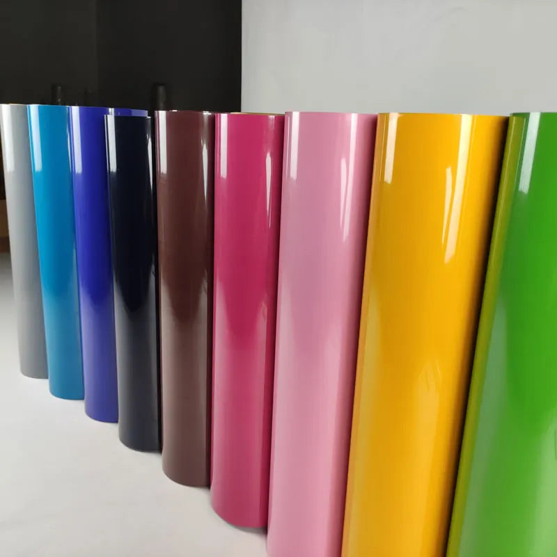 Korea Quality Clear Vinyl Rolls Flex Pu HTV Textile Film Heat Transfer Vinyl Bundle for T Shirt