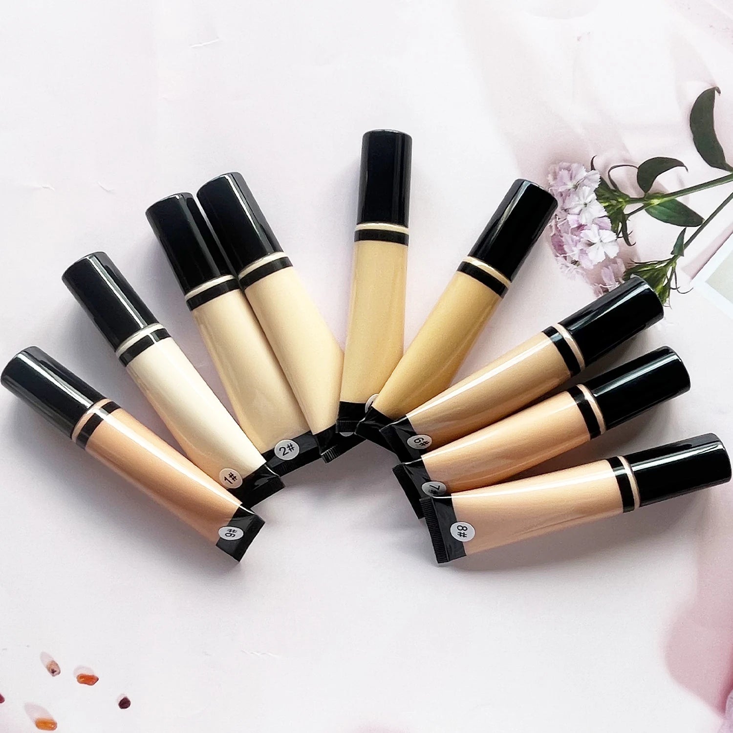 Long Lasting Matte Liquid Concealer Foundation Full Coverage Waterproof Foundation