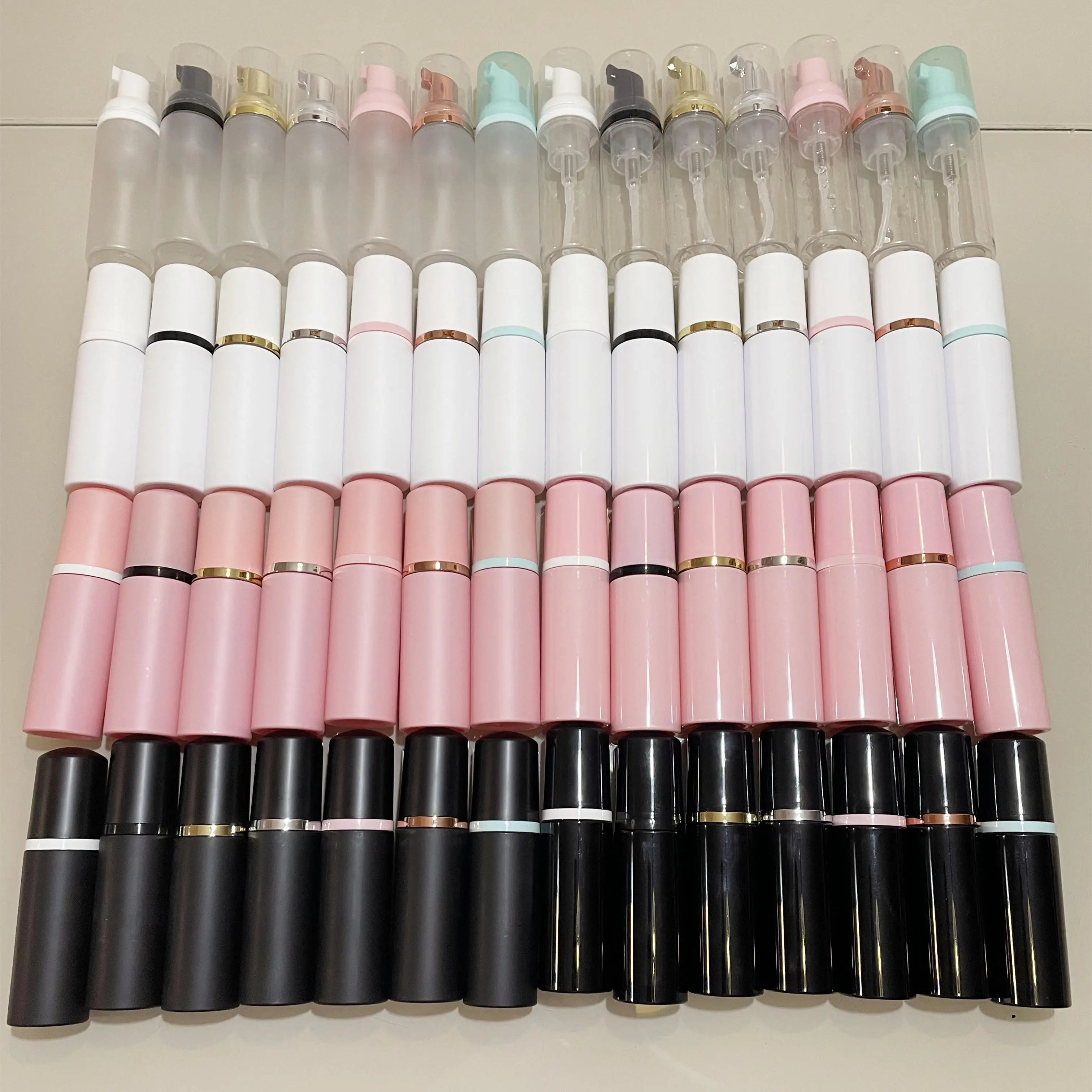 Wholesale Quality Private Label Multiple Colors  Lash Foam Cleanser Lashshampoo Bottle