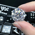 Round Brilliant Cut Moissanite Diamond Synthetic Gemstone Loose Moissanite Stones for Jewelry Making
