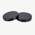 70 mm Black Plastic Jar Lids 70/400 Wide Mouth Screw Cap Major Diameter Lid Smotth Cream Cover