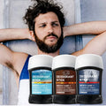 OEM ODM Sandalwood Alum Underarm Sweat Block Antiperspirants Roll on Stick Men Body Deodorant