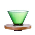 Custom Logo Plastic Barista Use Coffee Dripper Coffee Colors Coffee Brewing Filter Cup