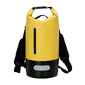 PVC Waterproof Backpack 5L Sack Zipper Closure Diving Storage Dry Bag Rucksack for Camping Casual Outdoor Activities Canoeing