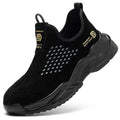 2022 Outdoor Fashion Breathable Anti-puncture Safety Shoes Black
