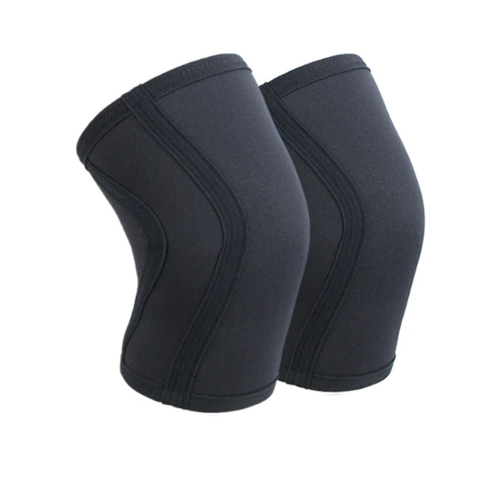 Powerlifting 7mm Neoprene Knee Brace Pain Relief Breathable Design Non-Slip Closure Custom Compression Sleeves for Universal Fit