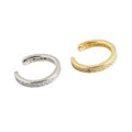 Wholesale Simple 925 Silver Fine Jewelry for Women Statement Cubic Zircon Hoop Earrings for Party Fashion Accessories