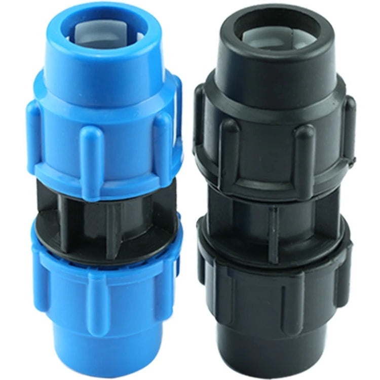 Plastic Hose Reducing Coupler Tap 20/25/32/40/50/63mm PE Tube Quick Connector for Garden Irrigation