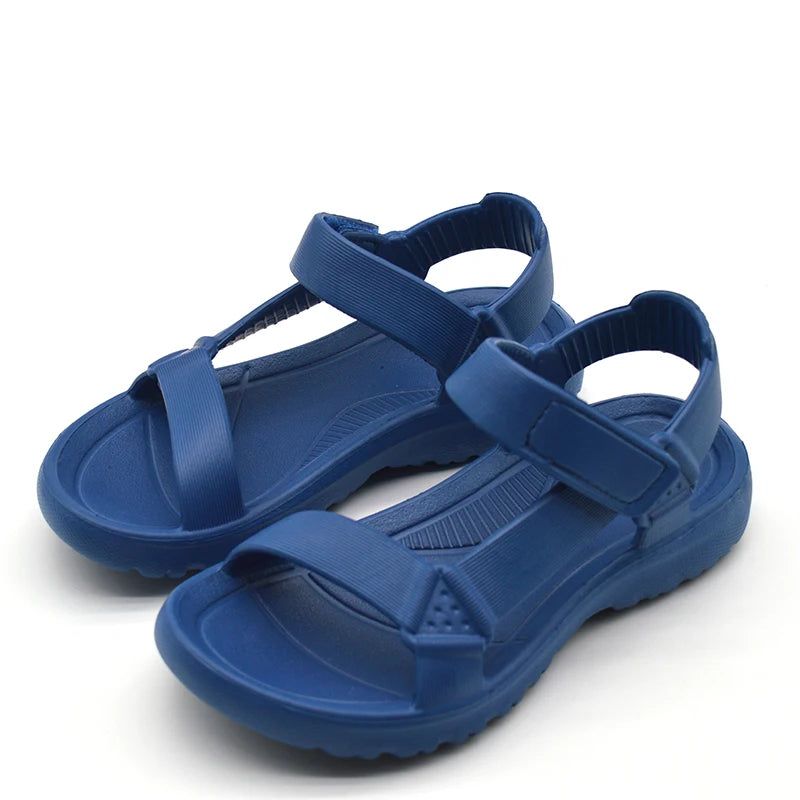 Men's Lightweight Summer Slide Sandals Open-Toe Platform Eva Slippers for Spring Season