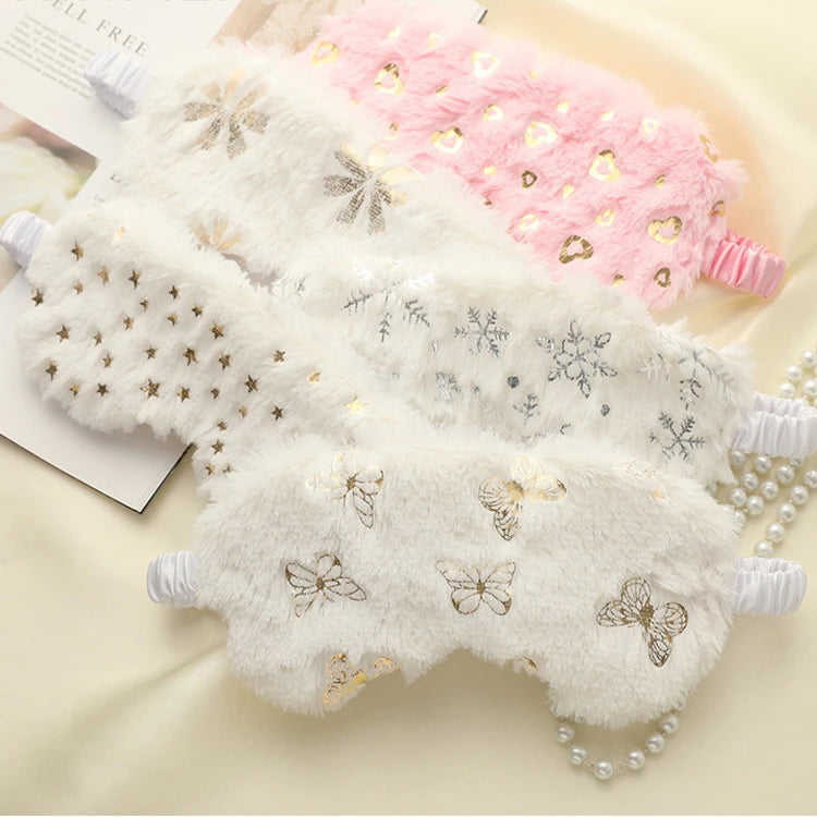 New Style Soft Fluff Eye Mask