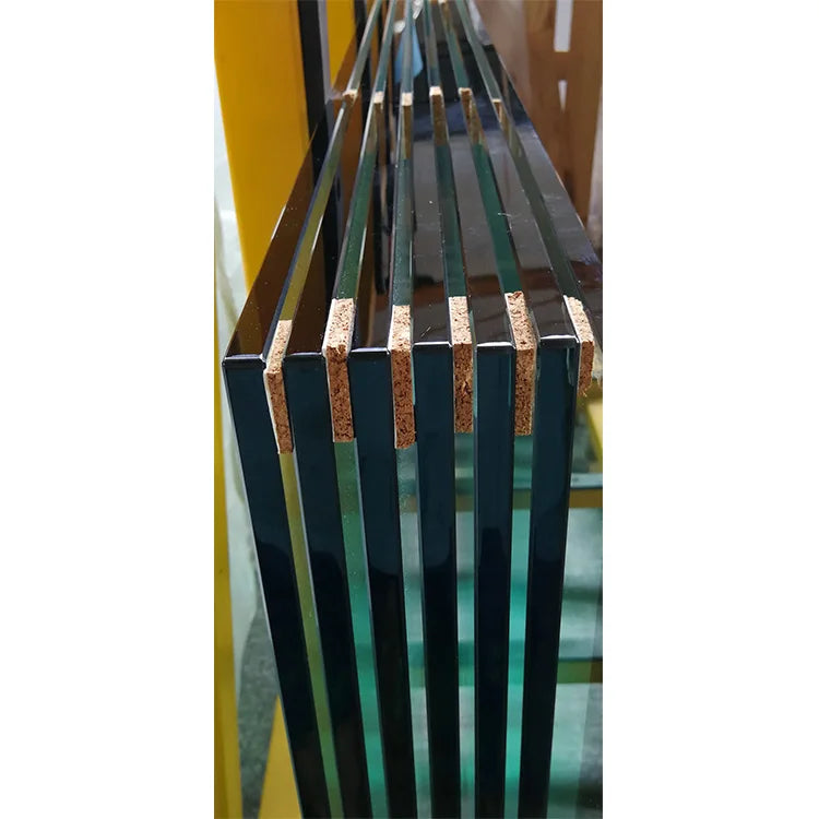 8mm 10mm Building Industrial Tempered Glass Shower Partition Sliding Door Window Frameless Clear Bathroom Staircase Hotel