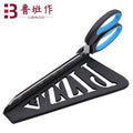 Creative Multifunctional Detachable  with Shovel Eco Friendly Stainless Steel Pizza Scissors