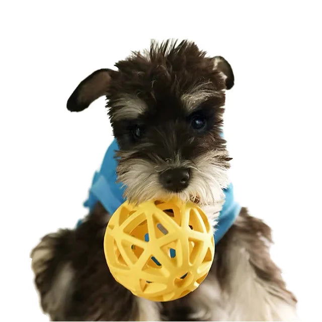 Hollow Out Dog Ball Durable Rubber Interactive Pet Chewing Ball Toy Bite Resistant Teeth Grinding Wholesale Pet Product