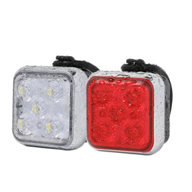 Ultra Bright USB Rechargeable Bike Tail Light IPX4 Waterproof Warning Light LED Bicycle Rear Light