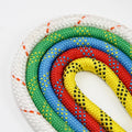 Solid Safety Rope Braided Polyester 14mm Static Multicolor Climbing Rope 12mm Fire Rescue Polyester Cord