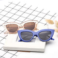 PC Material Women Sun Glasses Male Street Eyeglasses UV400 Vintage New Trendy Fashion Cat Eye Sunglasses