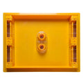 Upgrade Square Plastic Top Bee Feeder 10 Frame Tool for Langstroth Hive Beekeeping Supplies New Condition