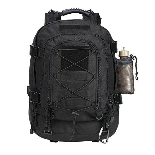 Unisex 25L 900D Oxford Camouflage Tactical Backpack with Waterproof Zipper Closure for Outdoor Hiking Hunting & Trekking