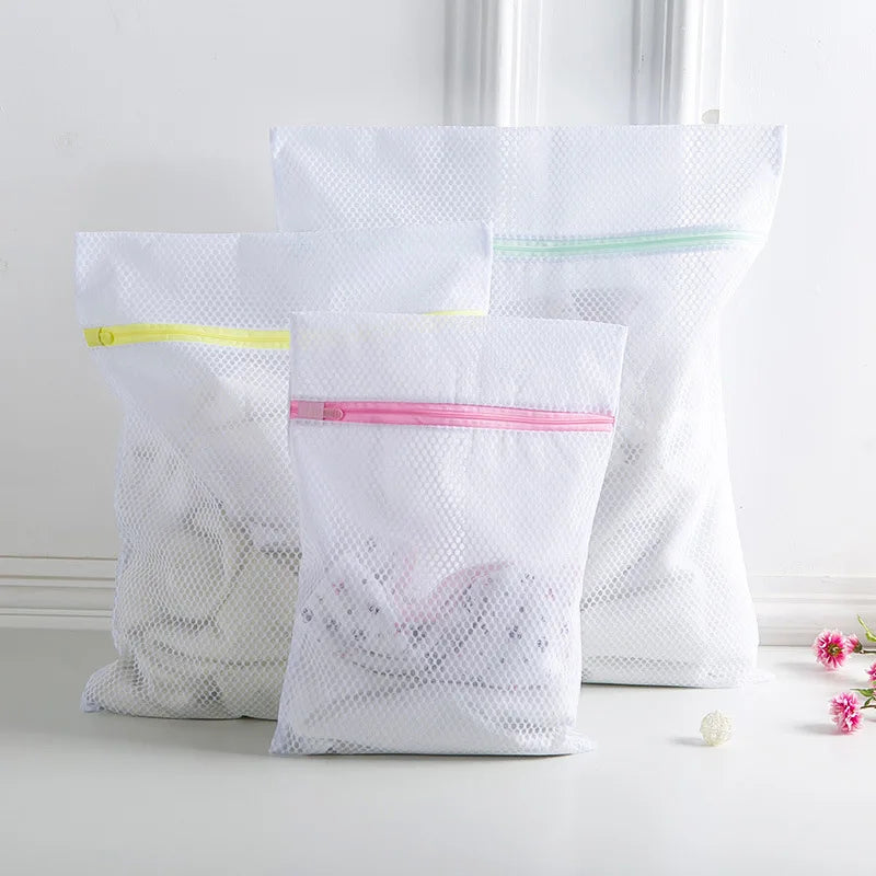 Honeycomb Mesh Produce Laundry Bagsreusable Polyester Bag with Logo High Standard Nice Laundry Bags