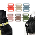 1inch Small Colored Tactical Quick Release Buckle Adjustable 25mm Strap Shoes Bags Clothes Metal Buckle 1 Inch Metal Buckle
