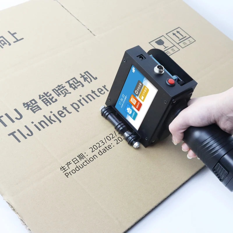Handheld Inkjet Printer Mini Portable  Smart Inject Exp Verified Suppliers for Digital Manual Expiry Date Hand Printer