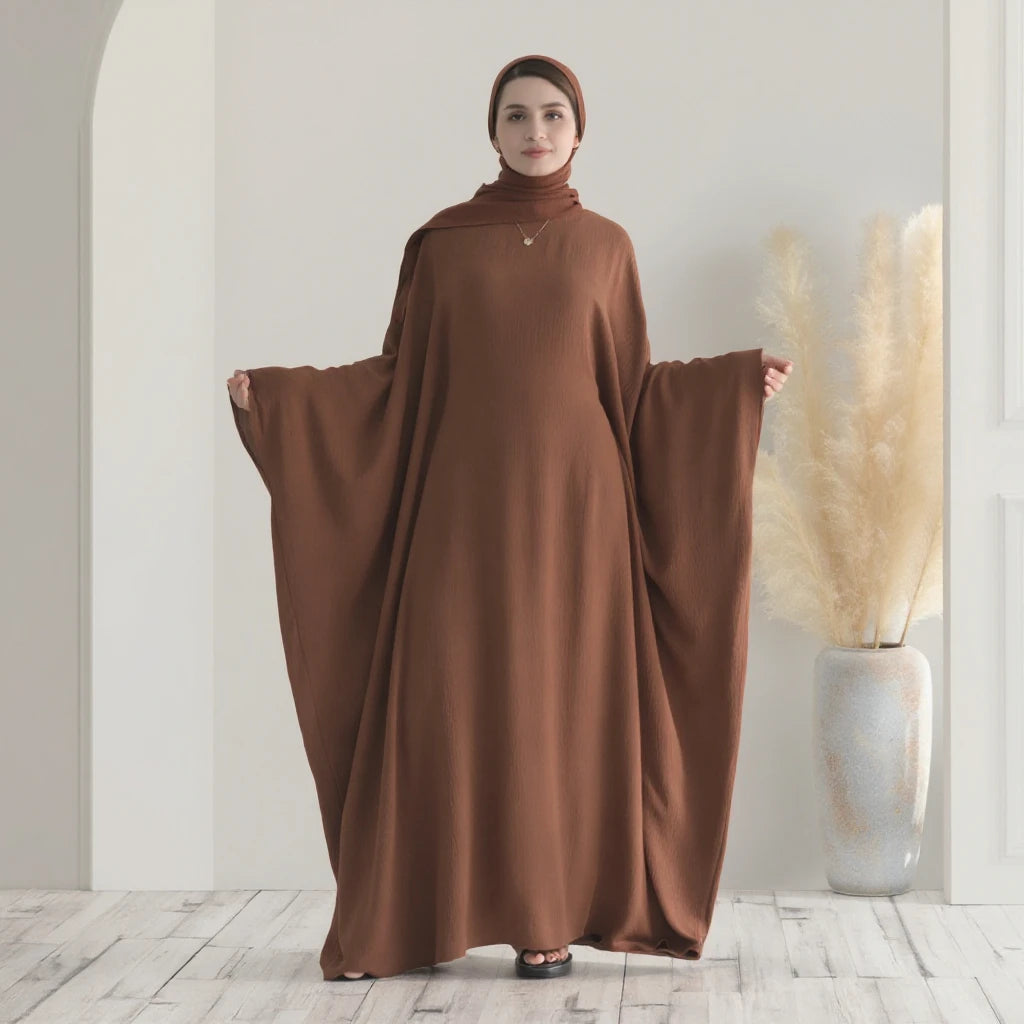 Loriya Fashion New Abaya Manufacturer Islamic Clothing Muslim Abaya Women Muslim Dress Polyester Kaftan Abaya Women's Dresses