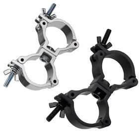 Mini Truss Clamp for 2Inch(48-52)mm Truss Tube Light Duty Swivel Coupler Clamps Load 75kg Lighting Clamp for Stage Equipment