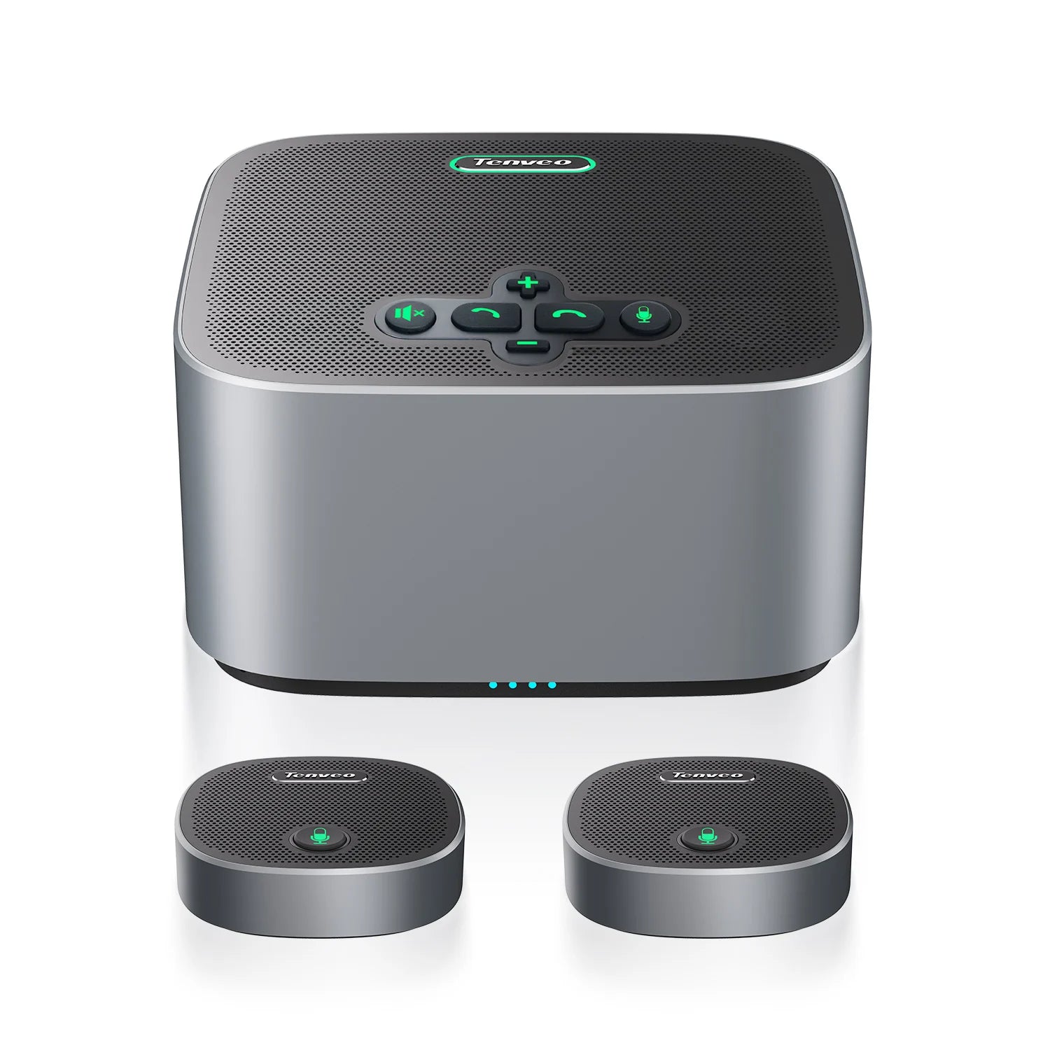 TEVO-M6B-EX Blue Tooth Wireless Conference Speakerphone with Speaker for Conference Desktop Speakerphone Table Array Microphone